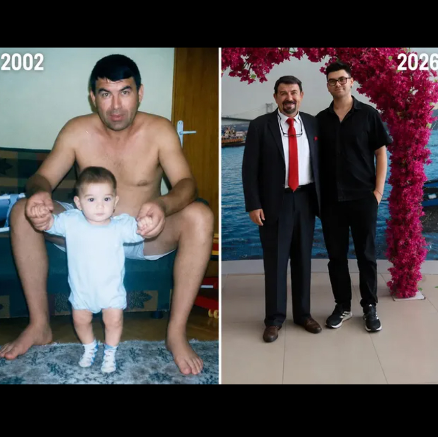 Dün ellerinden tutuyordum, bugün omuz omuzayız Baba oğul, 24 yıl. — Makrokozmos EBA